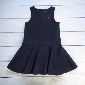 NWT Polo Ralph Lauren Black Dress Size 4
